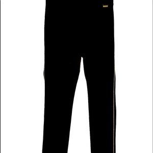 Women's Marc New York Andrew Marc Pull On Pants Size Medium Gold Stripe